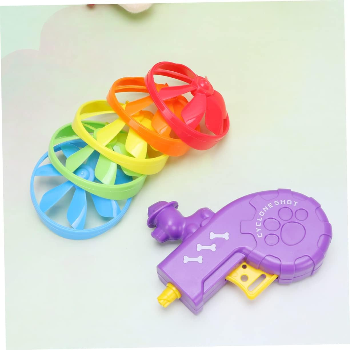 1 Set Dog Sports Toys Educational Toys Dog Flying Disc Cat Tracks Toys Small Dog Chew Toys Cat Chasing Toys Outdoor Puppy Disc Toys for Pet Toys Colorful Toy Set Purple Child