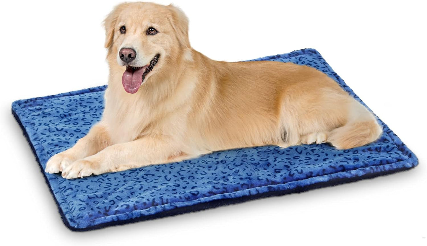 MARUNDA Self Warming Cat Bed,Super Soft Dog Bed Crate Bed Blanket, Self Heating Cat Pad, Thermal Cat and Dog Warming Bed Mat.