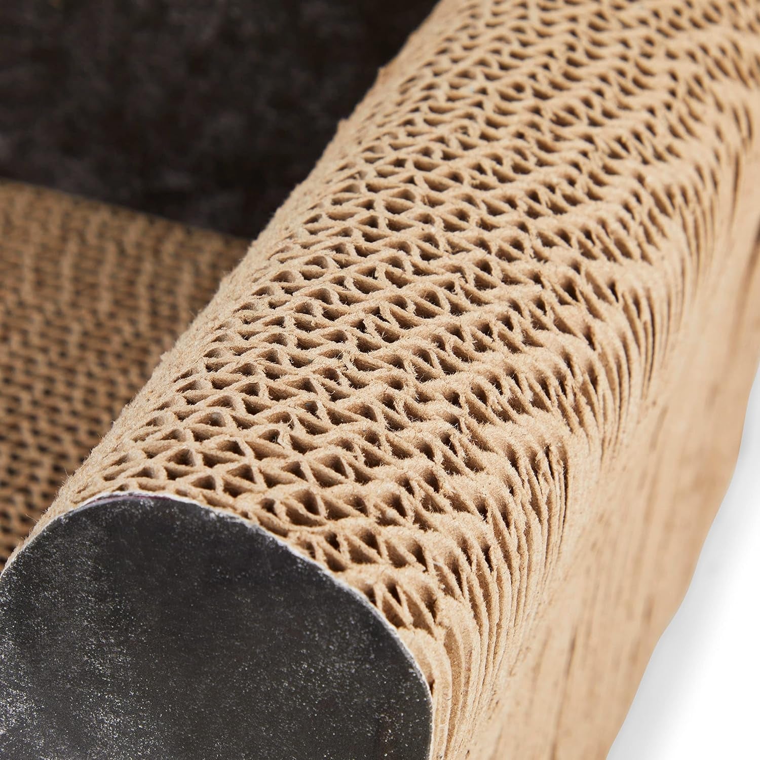 Everyyay Assorted Scratchin' the Surface Cardboard Couch Cat Scratcher, 19.75" L X 11" W X 9" H