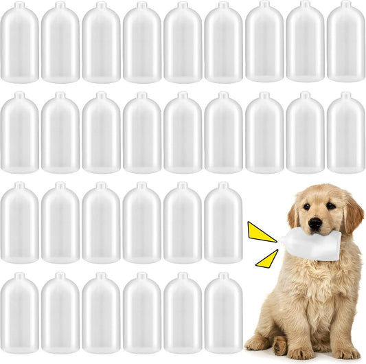 30 Packs Squeakers for Dog Toys Replacement Squeakers for Dog Toys Extra Large Plastic Dog Toy Squeakers Repair Squeaky Dog Toys Pet Noise Maker Insert Replacement for Cat Dog Baby Toys