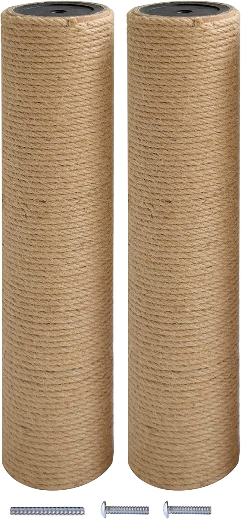 M8 M10 15.94*3.39Inch Cat Scratching Post Replacement for Indoor Cats,Spare Scratch Posts for Cat Tree, Cat Scratcher Refills Parts (M10/Bold Posts/2 Pcs) 101