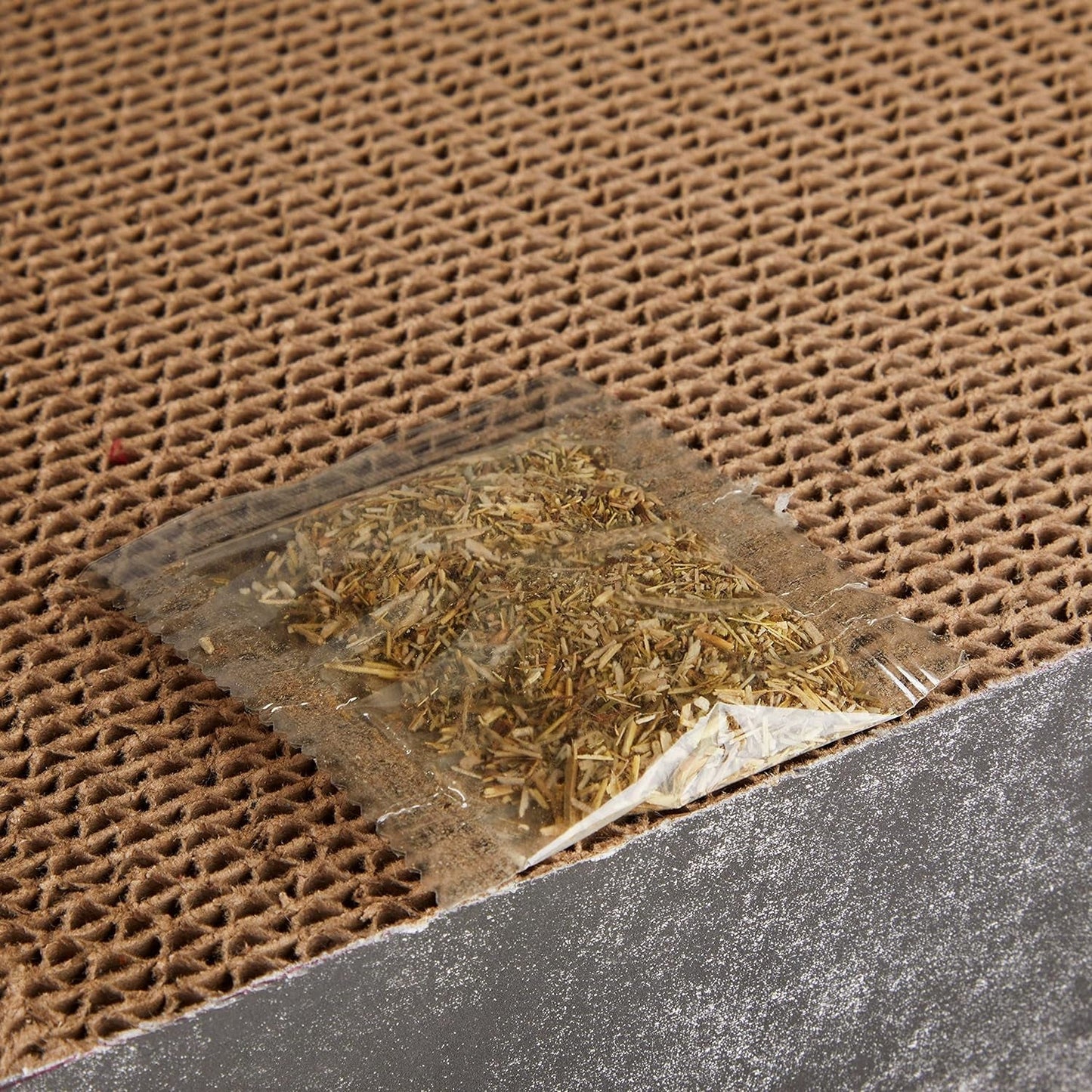 Everyyay Assorted Scratchin' the Surface Cardboard Couch Cat Scratcher, 19.75" L X 11" W X 9" H