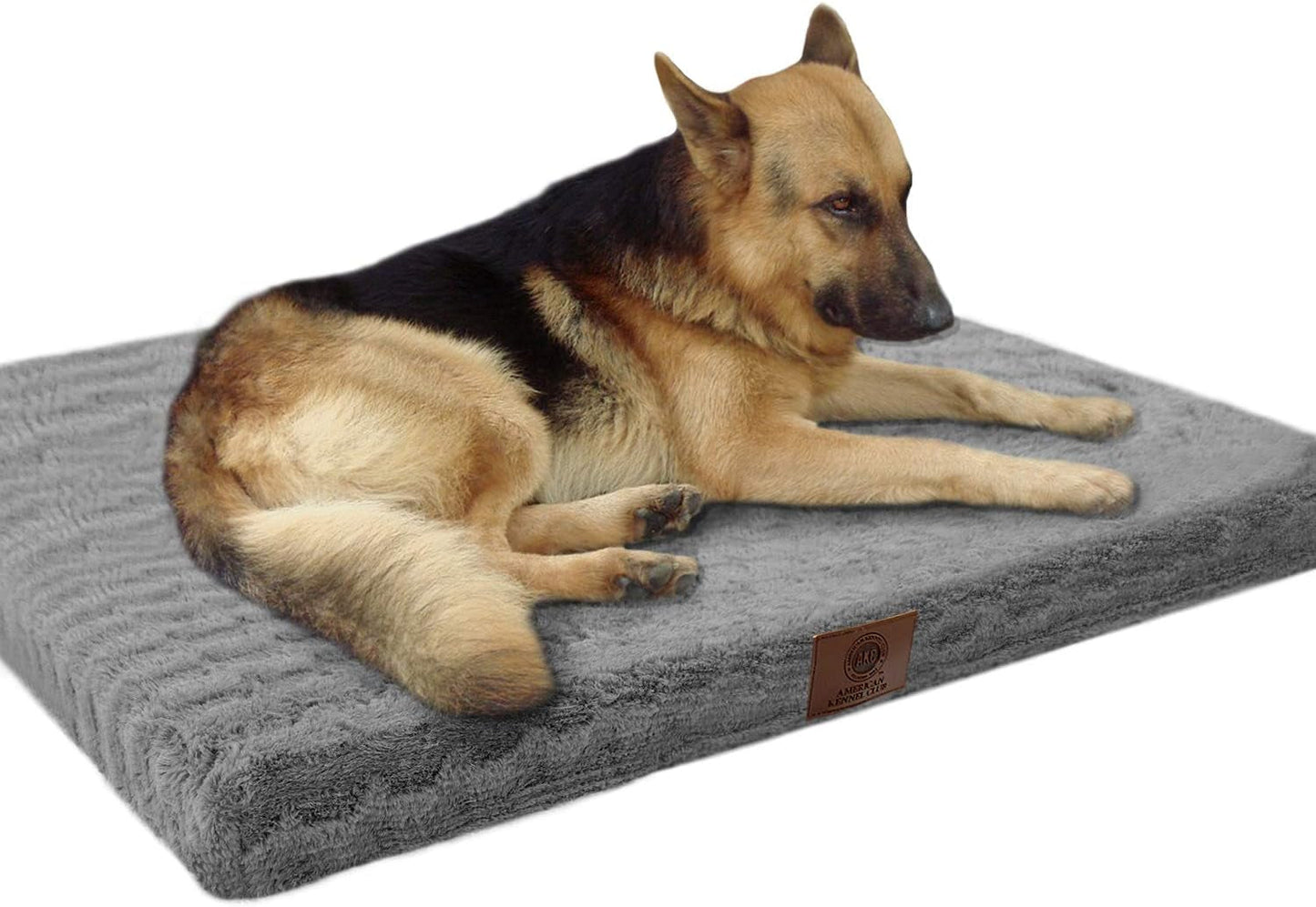 American Kennel Club Orthopedic Crate Pet Bed, 30 by 23-Inch, Sage