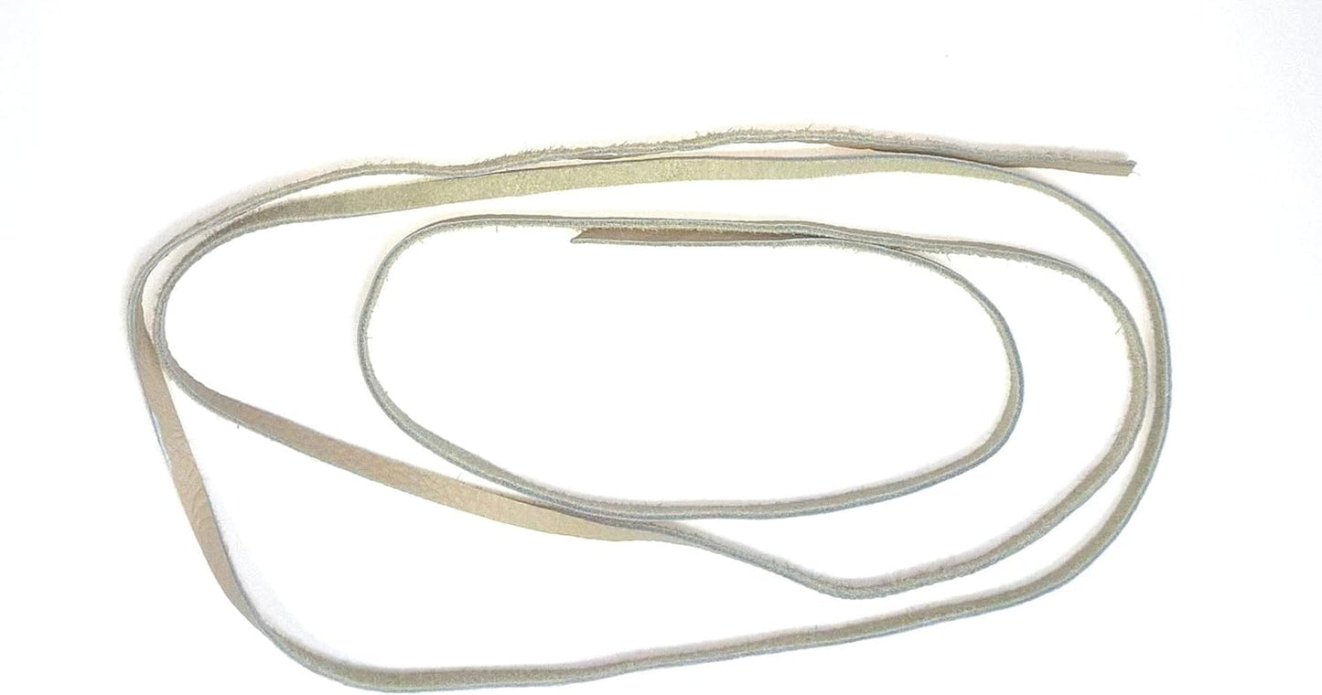 Kitty Leather Fling String - Interactive Cat and Kitten Toy - USA Made, USA Leather (Buffalo Leather on Birch Wand)