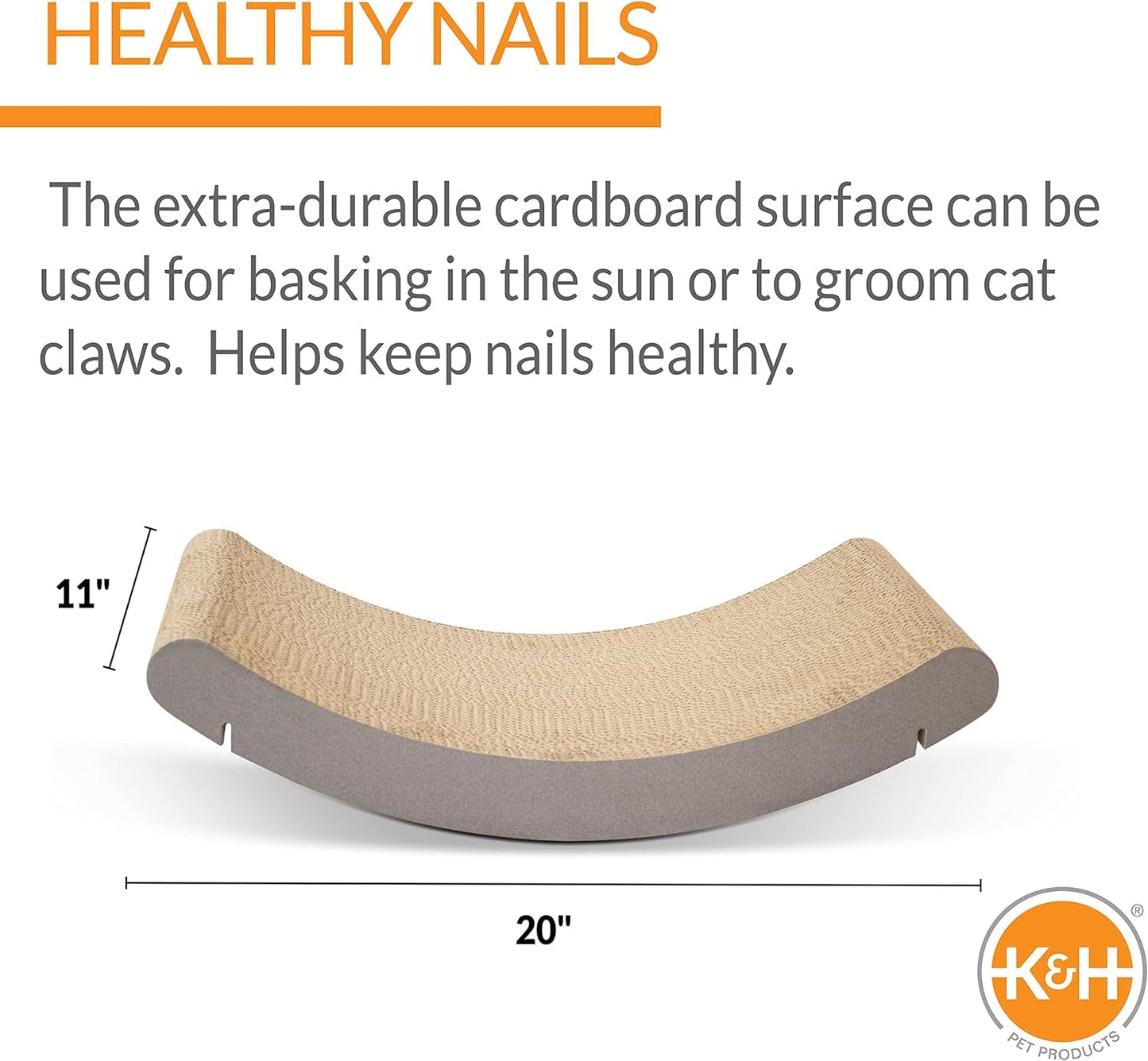 K&H Pet Products EZ Mount Cat Scratcher Kitty Sill Cradle Window Sill Cat Bed REFILL ONLY, Cat Window Bed Cat Furniture Cat Window Hammock, Sturdy Cat Window Perch for Large Cats (REFILL ONLY)