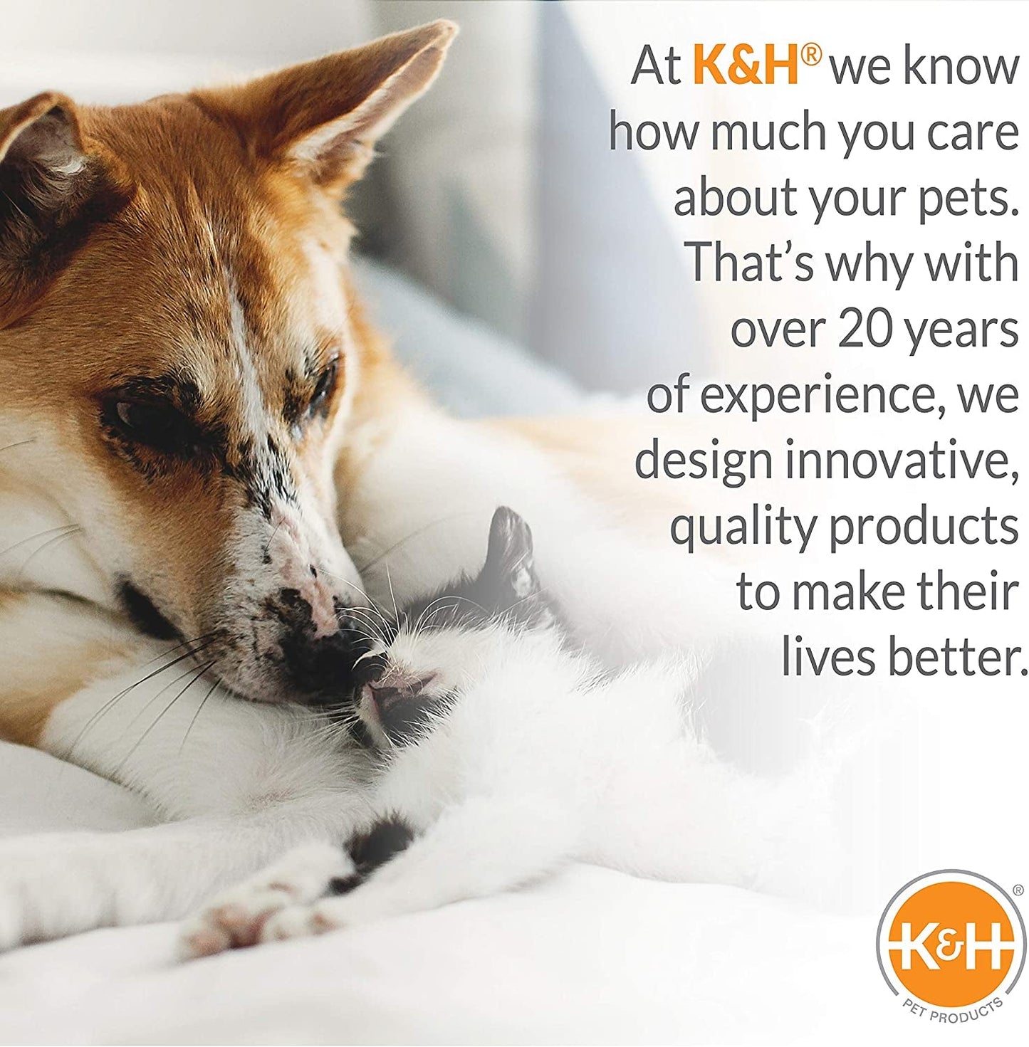 K&H Pet Products Lectro-Soft Outdoor Heated Pad Replacement Cover Fleece Large 25 X 36 Inches