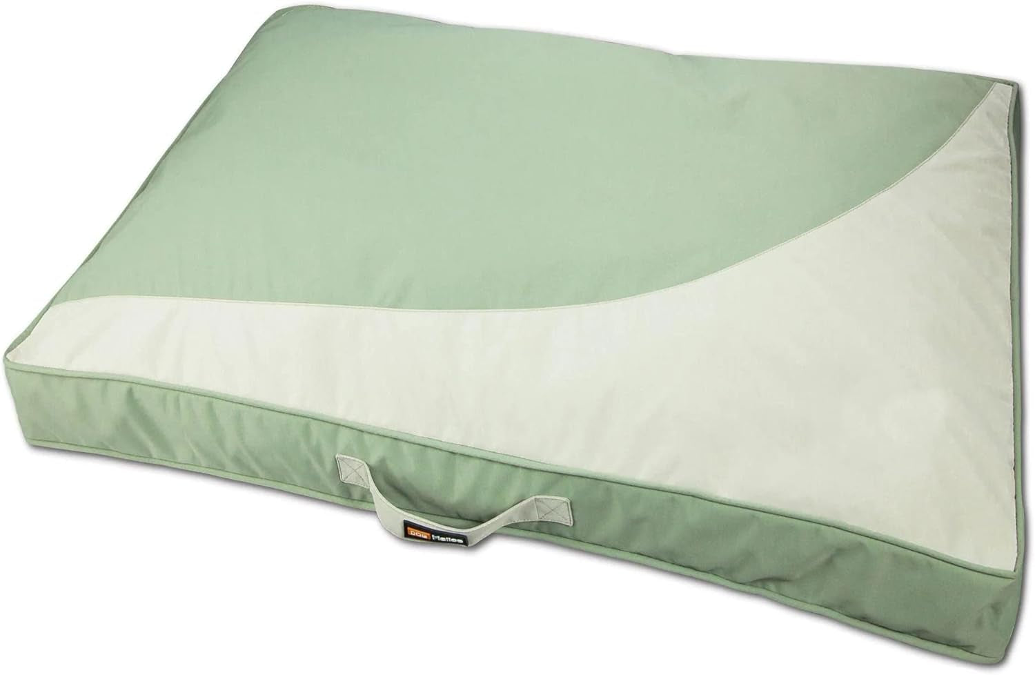 Dog Helios 'Immortal-Trek' Waterproof Rectangular Travel Dog Bed, Small, Green