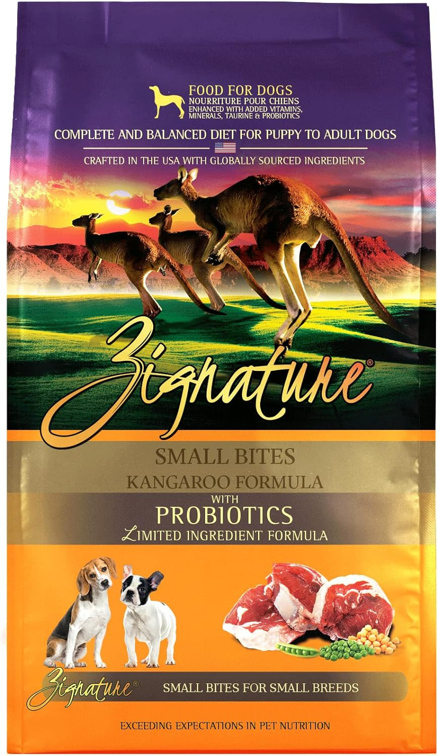 Zignature Turkey Limited Ingredient Formula Small Bites Dry Dog Food 4Lb