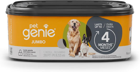 – Jumbo Refill 1-Pack – up to 4 Months of Supply - Ultimate Odor Control Dog Poop Bags