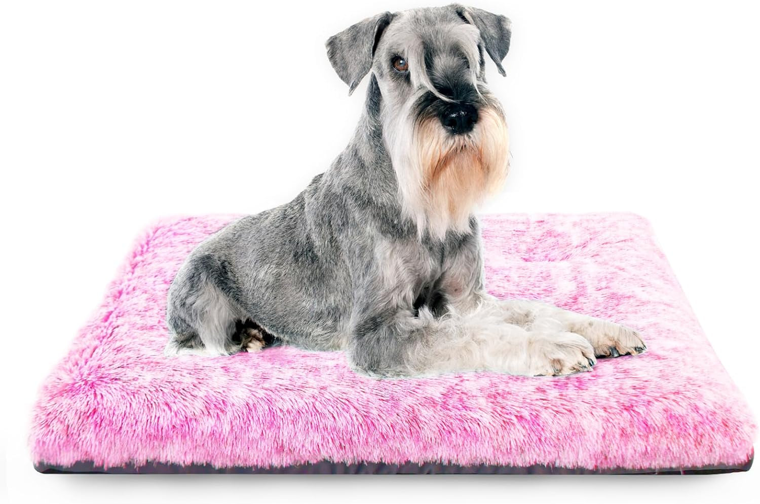 Dog Beds for Large Dogs Fixable Deluxe Cozy Dog Kennel Beds for Crates Washable Dog Bed, 36 X 23 X 3 Inches, Grey