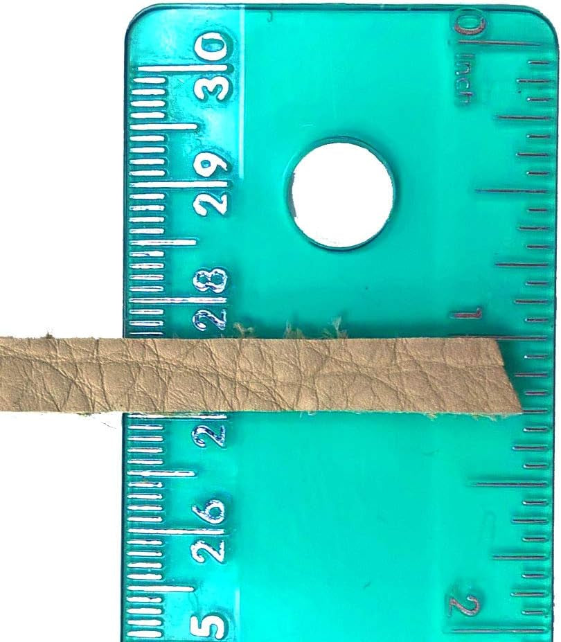 Kitty Leather Fling String - Interactive Cat and Kitten Toy - USA Made, USA Leather (Buffalo Leather on Birch Wand)