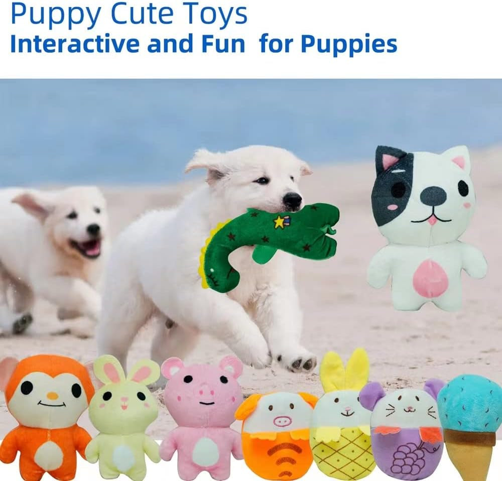 30 Pack Puppy Squeaky Toys Pet Dog Toys Squeeker for Pet Small Puppies Dogs