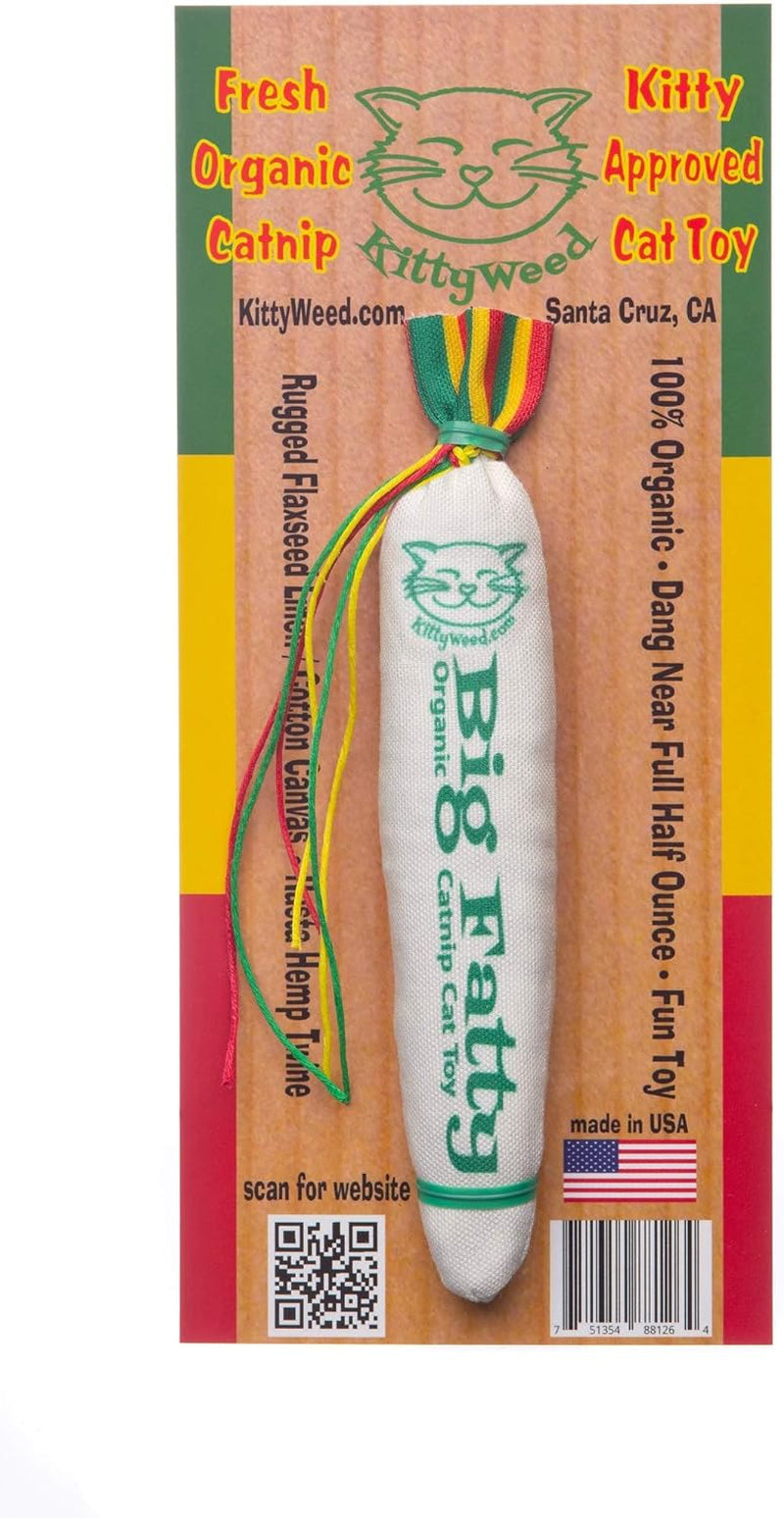 Kittyweed’S Big Fatty Catnip Cat Toy - One of the Most Potent Catnip Toys on the Market!