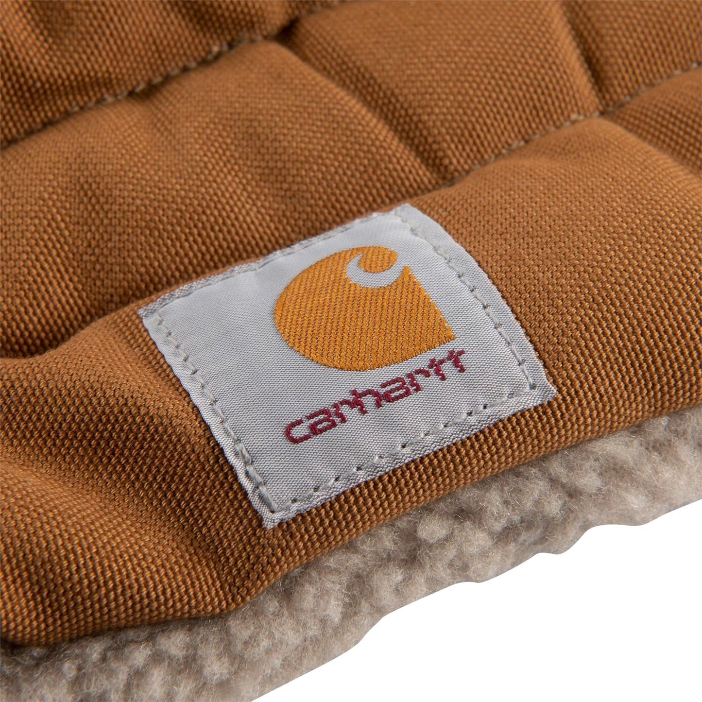 Carhartt Firm Duck Sherpa Top Dog Napper Pad, Carhartt Brown, X-Large