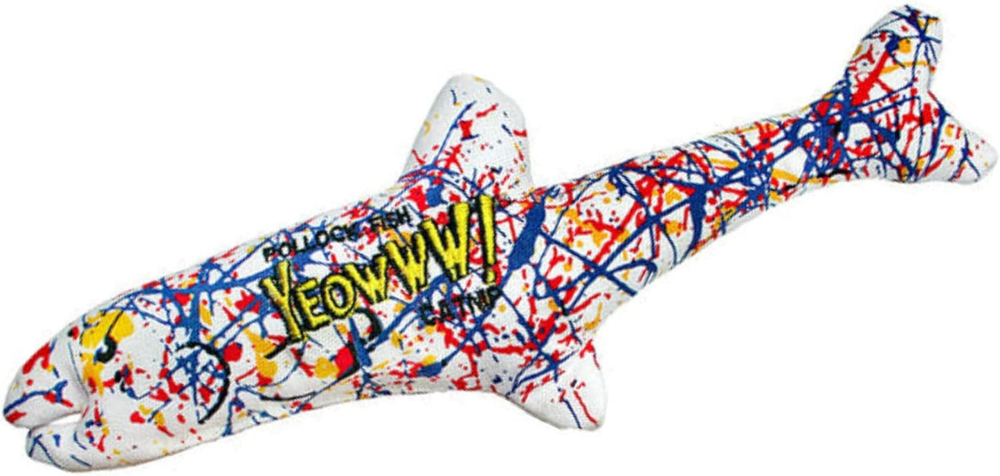 Yeowww! Catnip Pollock Fish Most Potent Catnip Cat Toy