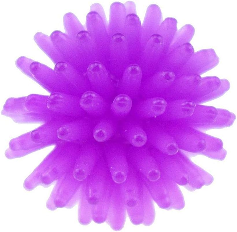 10Pcs Cat Chew Toy Soft Rubber Spike Ball Colorful Chew Throw Mini Porcupine Balls Small Spikey Cat Ball Toys