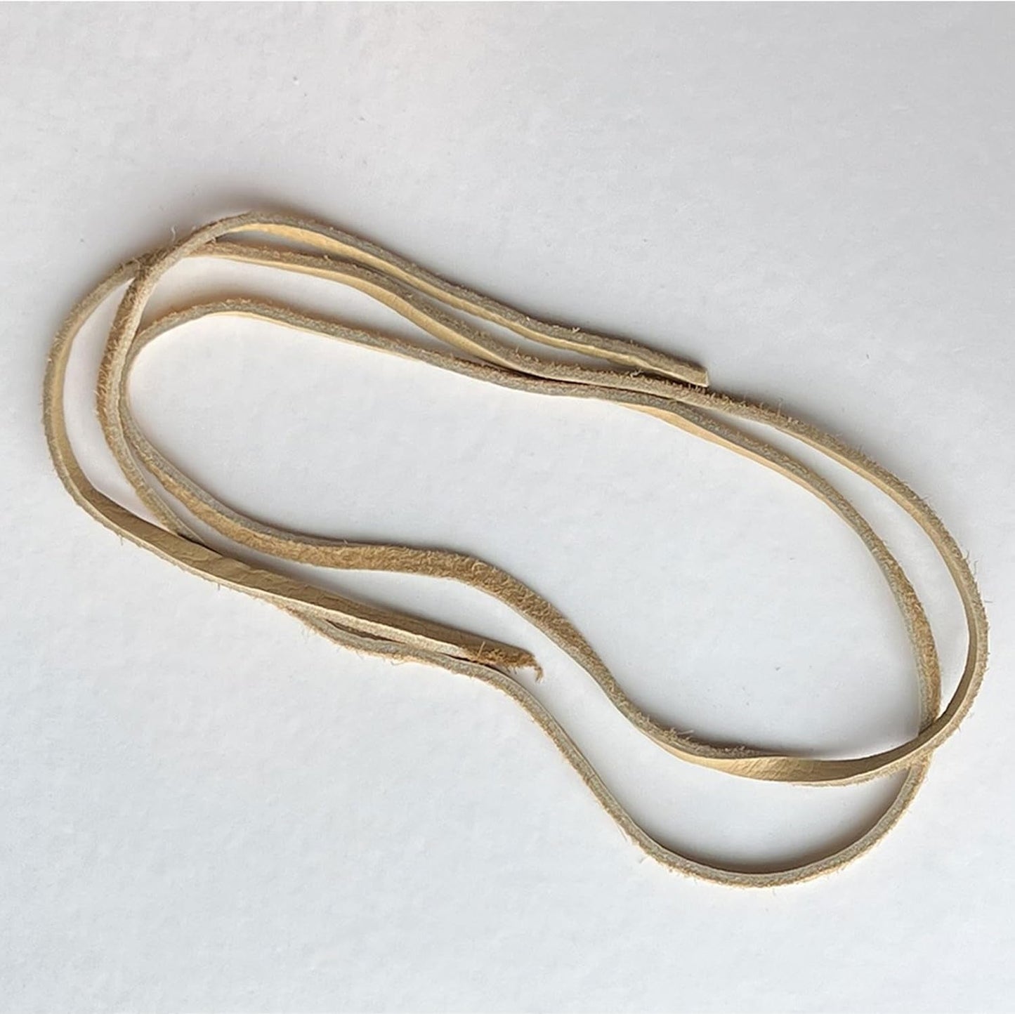 Kitty Leather Fling String - Interactive Cat and Kitten Toy - USA Made, USA Leather (Buffalo Leather on Birch Wand)