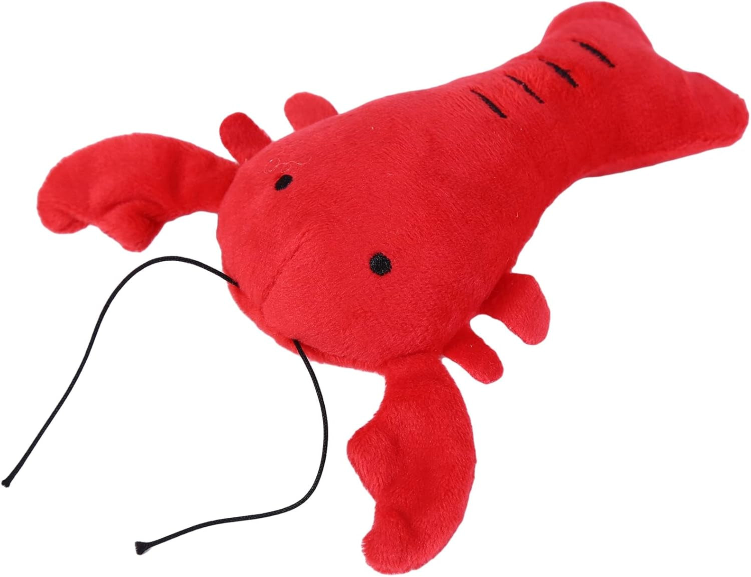 1PC Soft Plush Dog Toy Cartoon Lobster Crab Dog Squeaker Toy Interactive Puppy Toy for Small Dogs