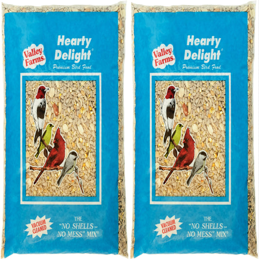 Valley Farms Hearty Delight Wild Bird Food Animals & Pet Supplies > Pet Supplies > Bird Supplies > Bird Food Valley Farms 2 PACK - 8LBS TOTAL  