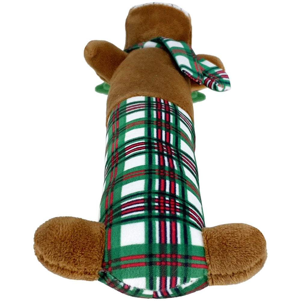 Multipet Reindeer Loofa Dog Toy with Squeaker, 12" Animals & Pet Supplies > Pet Supplies > Dog Supplies > Dog Toys Multipet   