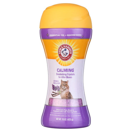 Arm & Hammer Deodorizing Cat Litter Crystals, Lavender & Vanilla Scent 15 Oz Animals & Pet Supplies > Pet Supplies > Cat Supplies > Cat Litter Fetch For Pets Single  