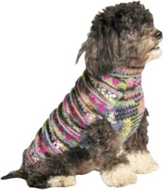 Chilly Dog Purple Woodstock Dog Sweater, X-Small Animals & Pet Supplies > Pet Supplies > Dog Supplies > Dog Apparel Chilly Dog   