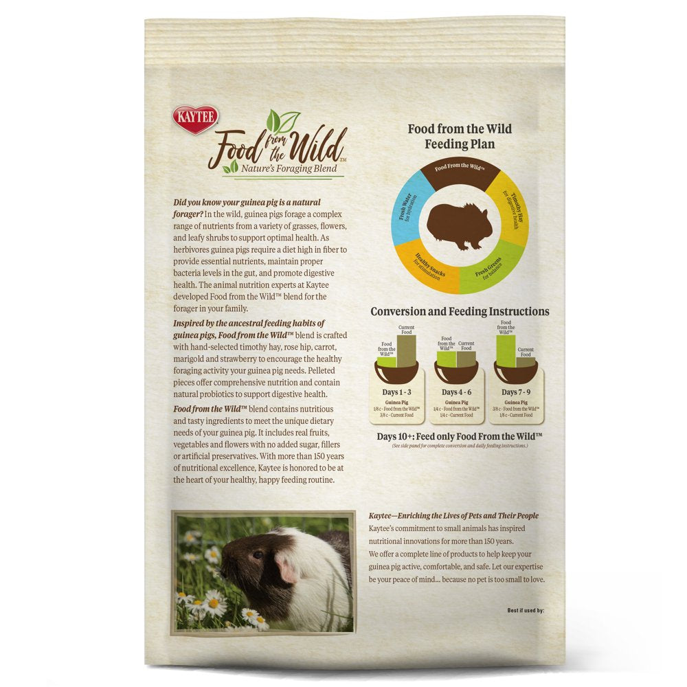 Kaytee Food from the Wild Guinea Pig Animals & Pet Supplies > Pet Supplies > Small Animal Supplies > Small Animal Food Central Garden and Pet   