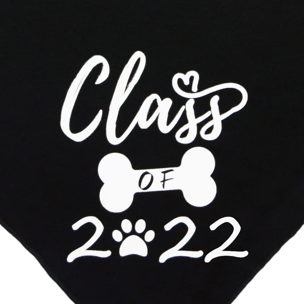 2 Pack Graduation Dog Bandana Class of 2022 My Mom Graduated 2022 for Small Medium Large Pet Holiday Costume Animals & Pet Supplies > Pet Supplies > Dog Supplies > Dog Apparel Barleygoo   