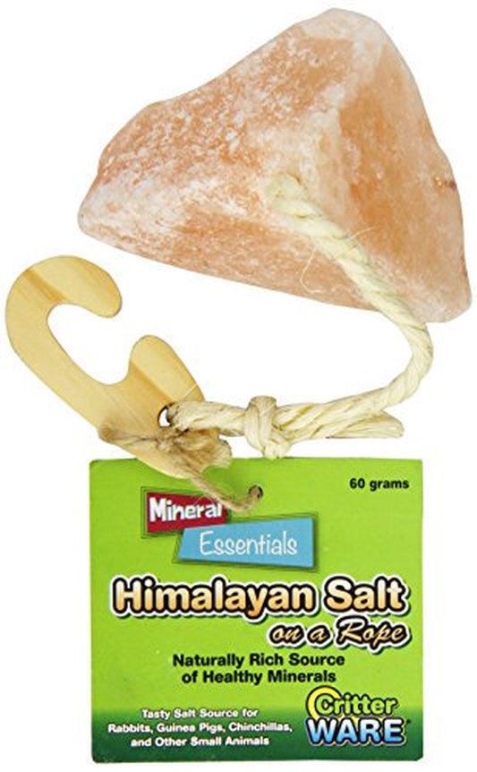 Ware Manufacturing Himalayan Salt on a Rope Small Pet Chew Treat Animals & Pet Supplies > Pet Supplies > Small Animal Supplies > Small Animal Treats Ware Manufacturing   
