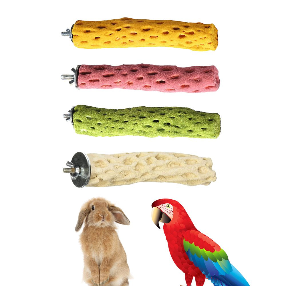 BESTHUA Bird Grinding Chewing Bar | Paw Grinding Toy | Birdcage Accessory for Bird, Parrot, Budgies, Parakeet, Cockatiels Cage Accessories