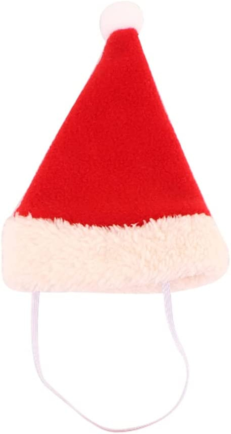 Cat Dog Cloak, Santa Claus Christmas Clothes,Puppy Santa Red Scarf Hat Head Funny Christmas Clothes,Costume for Puppy Kitten(Hat&Scarf) Animals & Pet Supplies > Pet Supplies > Dog Supplies > Dog Apparel LIJUCHEN Xmas Hat  