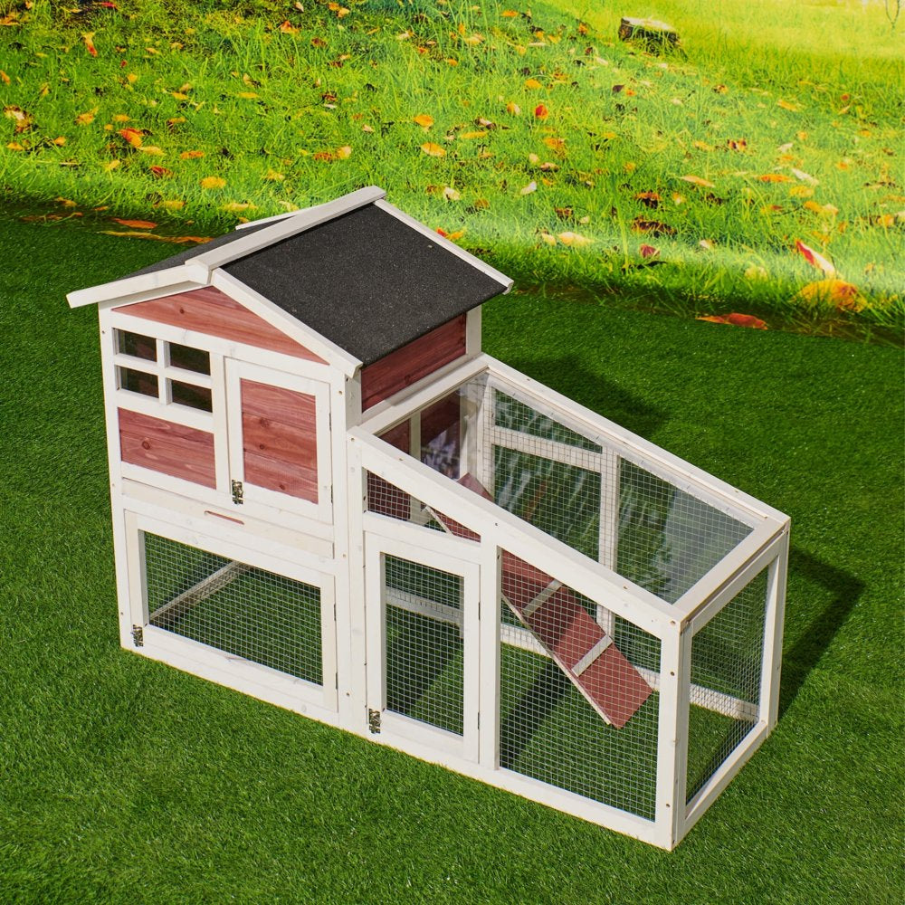 Anysun Small Animal Habitat Cage, Wooden, Ventilation Door, Removable Tray, Ramp Animals & Pet Supplies > Pet Supplies > Small Animal Supplies > Small Animal Habitats & Cages General   