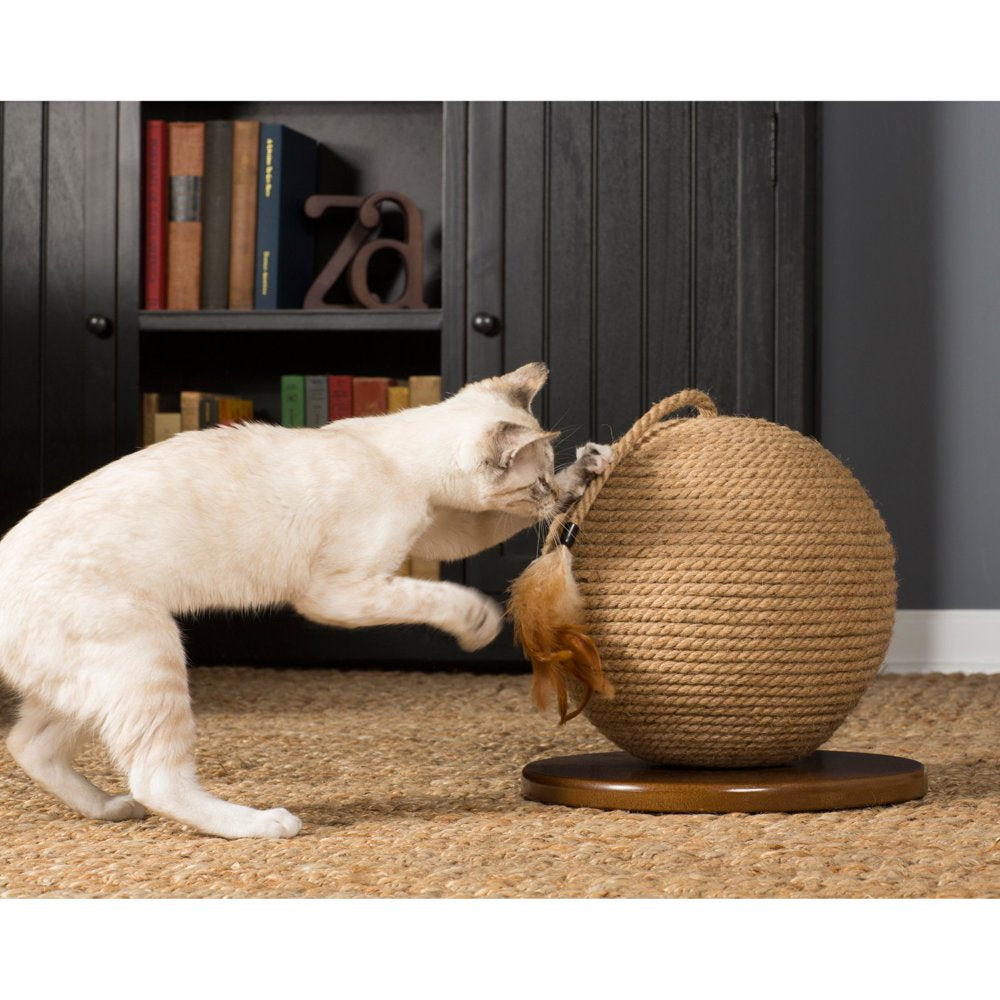 Prevue Pet Kitty Power Paws Sphere with Tassel Cat Toy Animals & Pet Supplies > Pet Supplies > Cat Supplies > Cat Toys Prevue   