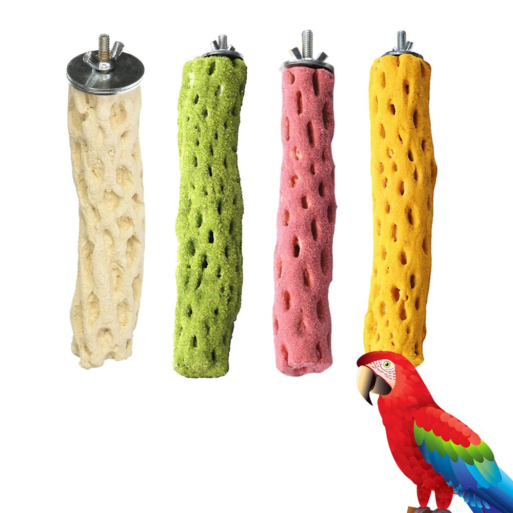 BESTHUA Bird Grinding Chewing Bar | Paw Grinding Toy | Birdcage Accessory for Bird, Parrot, Budgies, Parakeet, Cockatiels Cage Accessories Animals & Pet Supplies > Pet Supplies > Bird Supplies > Bird Toys BESTHUA   