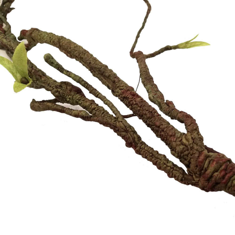 Okwish Simulation Plant Rattan Tree Withered Vine Reptile Plants Bendable Flexible Amphibian Geckos Pet Habitat Decoration Animals & Pet Supplies > Pet Supplies > Reptile & Amphibian Supplies > Reptile & Amphibian Habitats okwish   