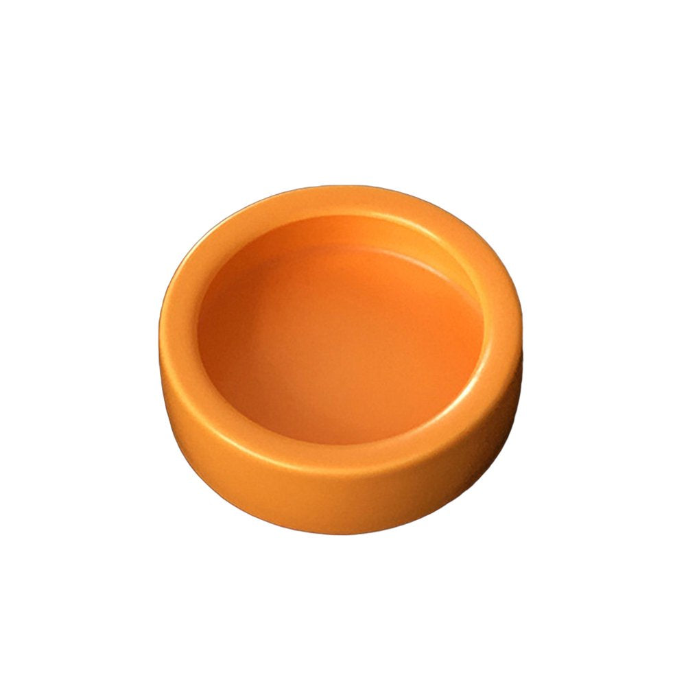 STAGA Reptile Food Bowl Mini Ceramic Water Feeder Bowl, Reptile Worm Feeding Dish for Lizard Turtle Bearded Dragon Animals & Pet Supplies > Pet Supplies > Reptile & Amphibian Supplies > Reptile & Amphibian Food STAGA   