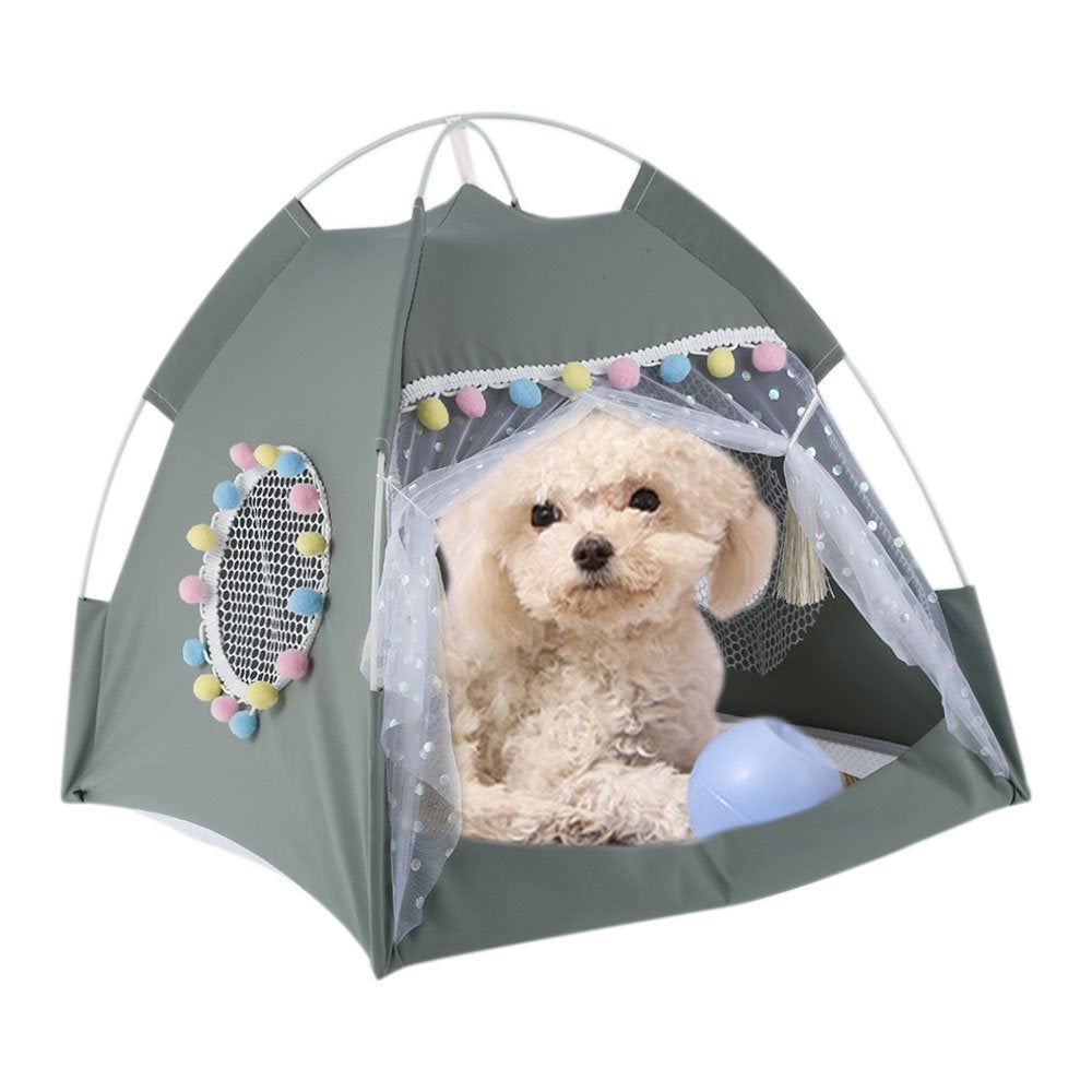 Mlfire M Pet Tent Pet Dog House Cat Tent Four Seasons Universal Removable Washable Pet Nest Animals & Pet Supplies > Pet Supplies > Dog Supplies > Dog Houses 20000619305@#Lu14   