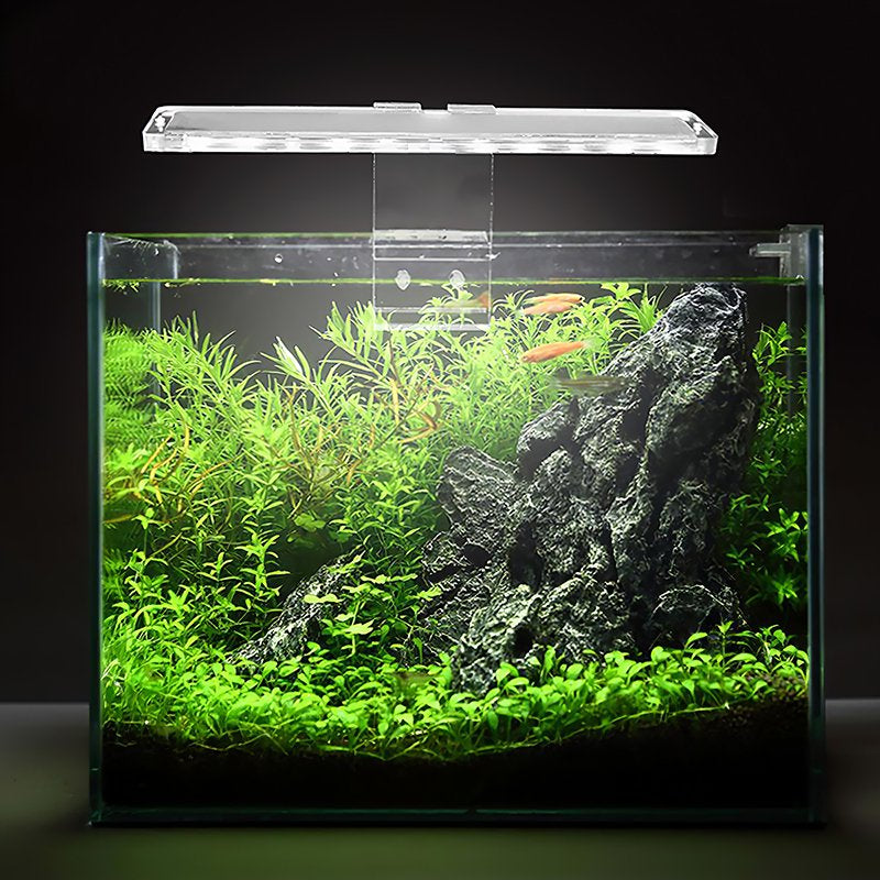 LED Aquarium Lamp Plant Light Fits Tanks 3-8MM Thickness Aquatic Lamp Aquarium Bracket Light UND Sale Animals & Pet Supplies > Pet Supplies > Fish Supplies > Aquarium Lighting QYMHOODS   