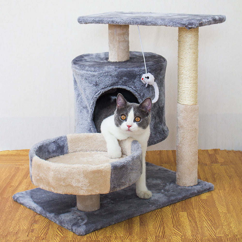 Cat Tree Scratching Condo Tower Furniture Scratch Post Pet House for Kitten