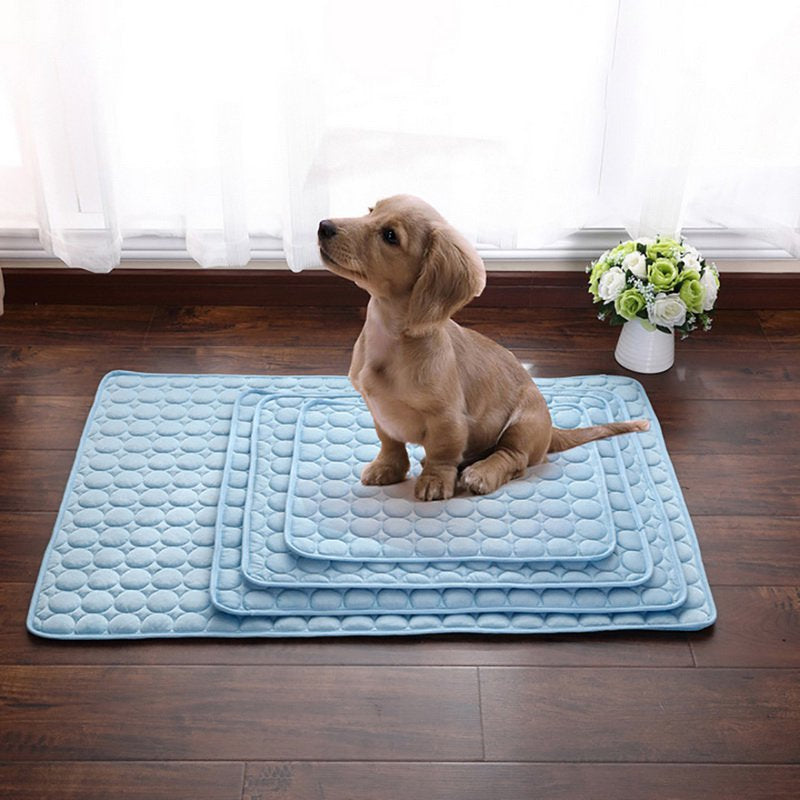 Pet Cooling Mat Cool Pad Comfortable Cushion Bed for Summer Dog Cat Puppy,4 Sizes Animals & Pet Supplies > Pet Supplies > Cat Supplies > Cat Beds Magicfly   