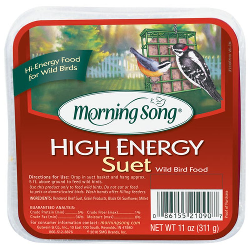 Global Harvest Foods Morning Song High Energy Suet Wild Bird Food Animals & Pet Supplies > Pet Supplies > Bird Supplies > Bird Food Morning Song 36 1 