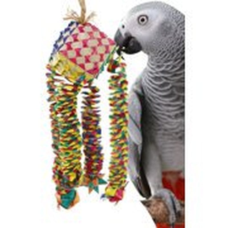 03328 Large Diamond Bouncer Bird Toy Animals & Pet Supplies > Pet Supplies > Bird Supplies > Bird Toys Planet Pleasures 7" x 12"  