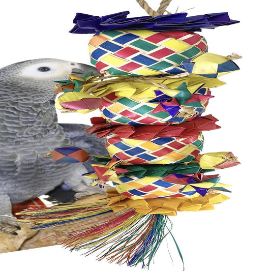 03338 Large Flower Tower Bird Toy Animals & Pet Supplies > Pet Supplies > Bird Supplies > Bird Toys Bonka Bird Toys   