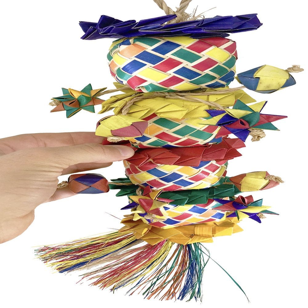 03338 Large Flower Tower Bird Toy Animals & Pet Supplies > Pet Supplies > Bird Supplies > Bird Toys Bonka Bird Toys   