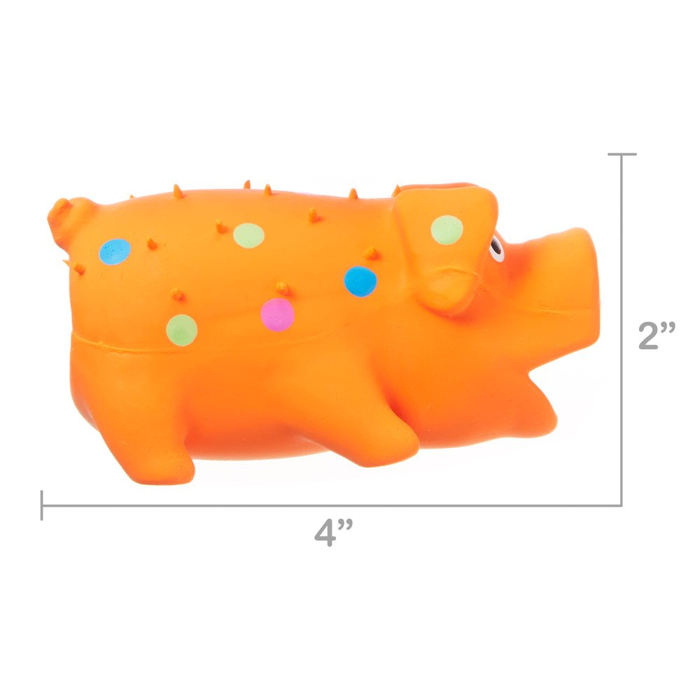 Vibrant Life Mini Pigglesworth Latex Dog Toys, Assorted, 2 Count Animals & Pet Supplies > Pet Supplies > Dog Supplies > Dog Toys Vibrant Life   