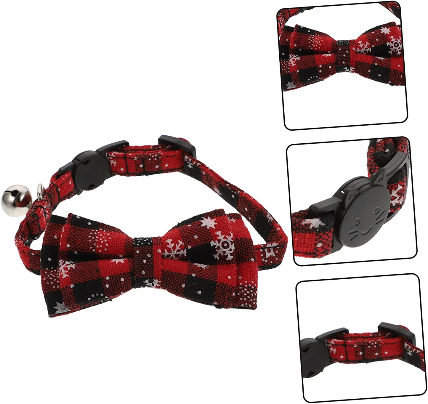 GLSTOY 1Pc Collar Nativity Accessories Puppy Outfits Bandanas for Small Dogs Cat Neckbands Adjustable Neck Collar Dog Cat Christmas Bow Tie Pet Supplies Cat Xmas Collars Pet Accessories Animals & Pet Supplies > Pet Supplies > Dog Supplies > Dog Apparel GLSTOY   