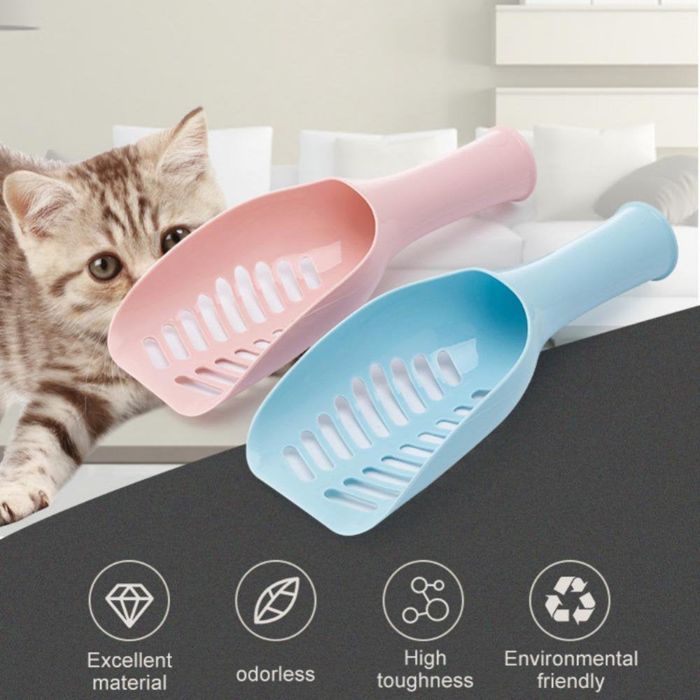 Cat Litter Scoop, Deep Shovel, Long Handle, Poop Sifting, Kitten Pooper Lifter Filter Gradient Hole Sift Clean for Pet Supplies Animals & Pet Supplies > Pet Supplies > Cat Supplies > Cat Litter The Hillman Group   