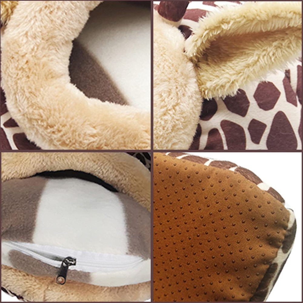 Guinea Pig Bed Cuddle Cave Warm Fleece Cozy House Bedding Sleeping Cushion Cage Nest for Small Animal Squirrel Chinchilla Rabbit Hedgehog Cage Accessories