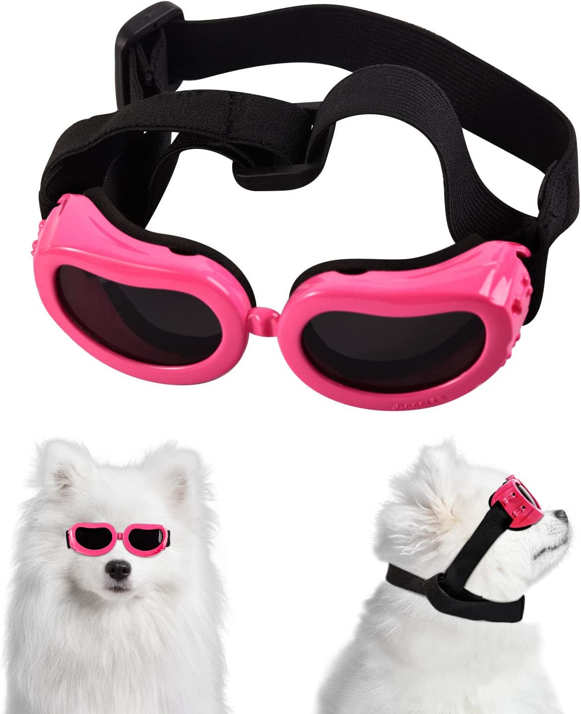 Pink cheap dog goggles