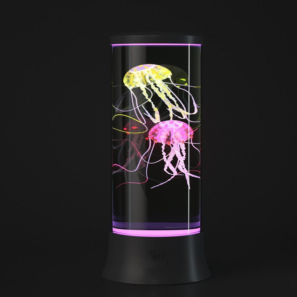 Cyber Monday Deals 2021 Inverlee the Hypnoti Jellyfish Aquarium Seven Color Led Ocean Lantern Light Animals & Pet Supplies > Pet Supplies > Fish Supplies > Aquarium Lighting Zhu Lianhui   